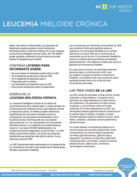 Leucemia mieloide crónica